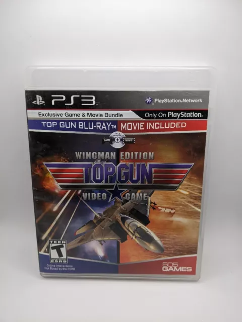 Top Gun Wingman Edition Sony Playstation 3 2011 2300 Picclick