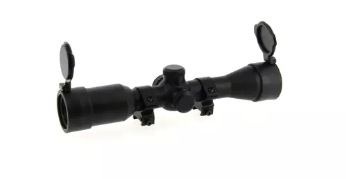 Lunette de visée SWISS ARMS 4x32 semi-polymer Lumineuse Chasse Airsoft