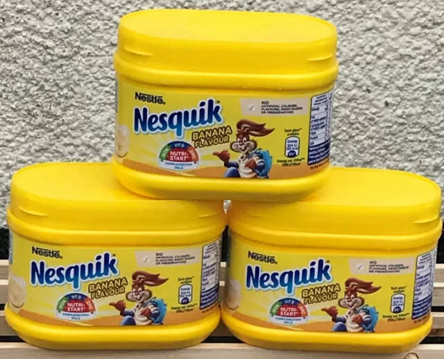 3 X Nesquik Banana Flavour Milkshake Powder (300G Packs X 3)