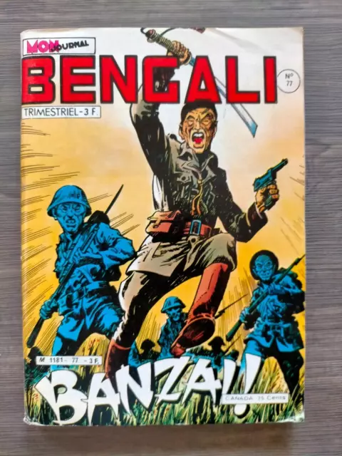 bd  BENGALI n° 77  mon journal 10/12/1979 AKIM la revanche de ZIG BANZAI  TBE