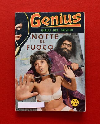 ORIGINALE  DEL 1967   CON CARTOLINA 51 FUMETTO  GENIUS   N 