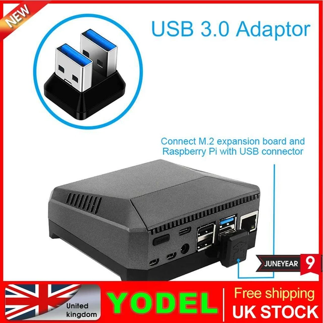 ARGON ONE CASE M.2 Expansion Board USB 3.0 SATA Adapter for Raspberry ...