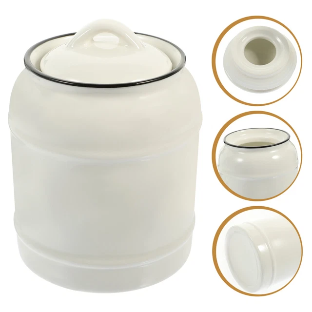 Pot De Rangement En Céramique Forme Citrouille - Étanche, Avec Couvercle - Pour Thé, Sucre, Bonbons, Déco Cuisine