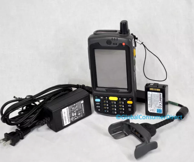 MC75 MC7596-PUCSKRWA9WR 1D Motorola Barcode Scanner GPS GSM +CHARGER