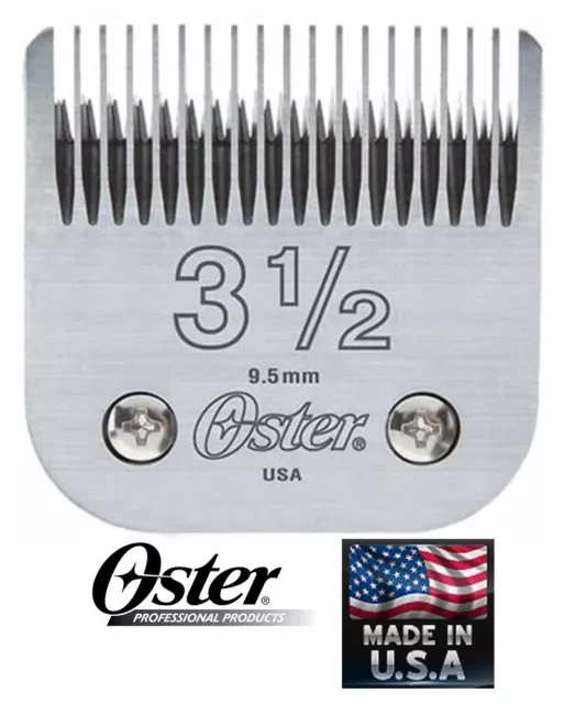 OSTER CryogenX CLASSIC 76 PRO # 3 1/2 CLIPPER BLADE A5 AG BG*HAIR STYLIST BARBER