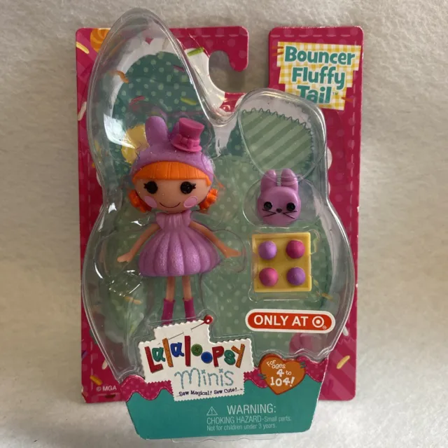 Bouncer Fluffy Tail Target Exclusive mini lalaloopsy New Factory Sealed Doll
