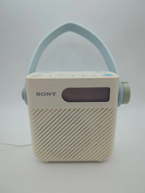 SONY ICF-S80 - FM/AM Shower Radio Splash Proof Bathroom Radio