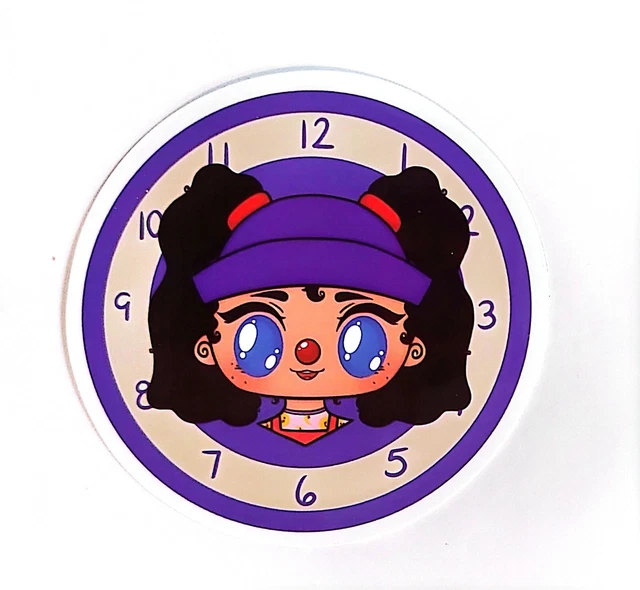 Molly Clock Rug Show PBS THE BIG Comfy Couch Loonette Molly Granny Clock Rug Water Resistant ...