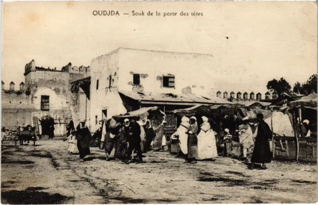 CPA AK MAROC OUDJDA - Souk de la porte (114719)