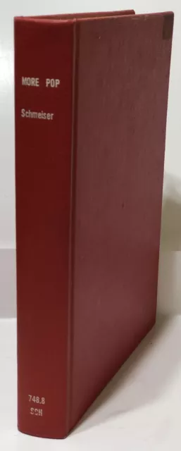 Original 1970 MORE POP Bottle Collector Book by Alan Schmeiser - HARDBACK - Rare