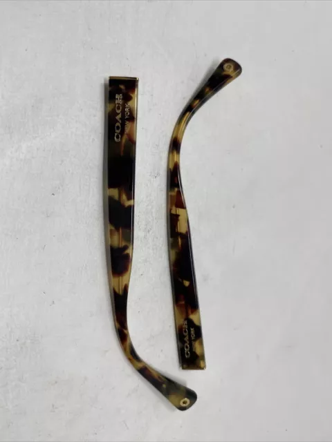 COACH PATTY HC 8046 5093/73 TORTOISE 135mm TEMPLE ARM PARTS &F64