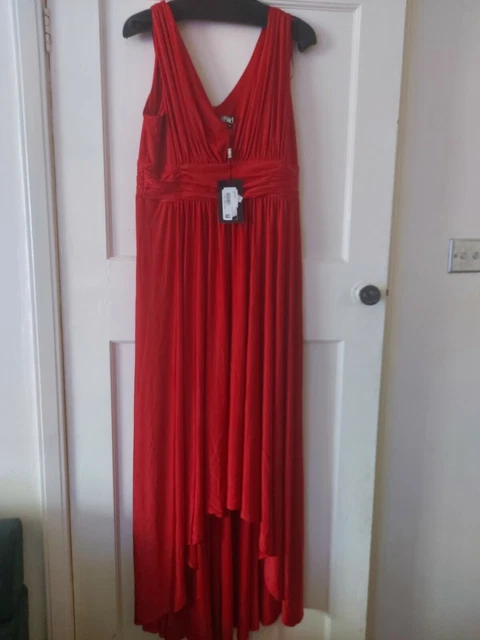 Biba deep v clearance maxi dress