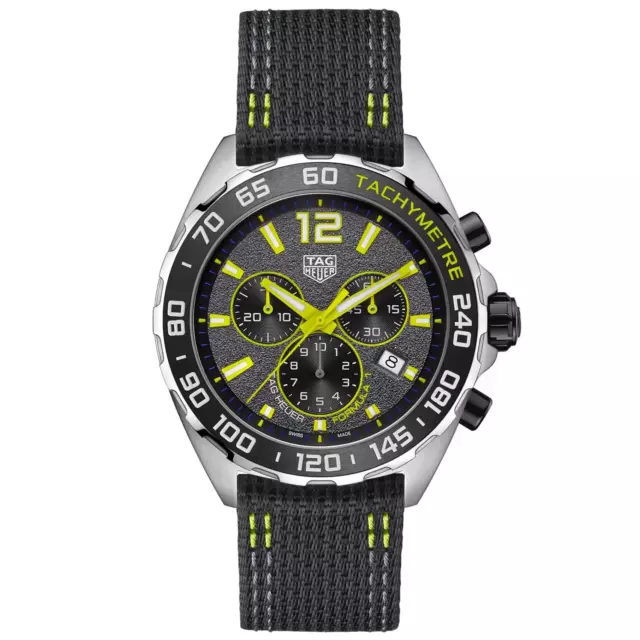 TAG Heuer orologio Formula 1 43mm grigio cronografo quarzo acciaio CAZ101AG.FC83