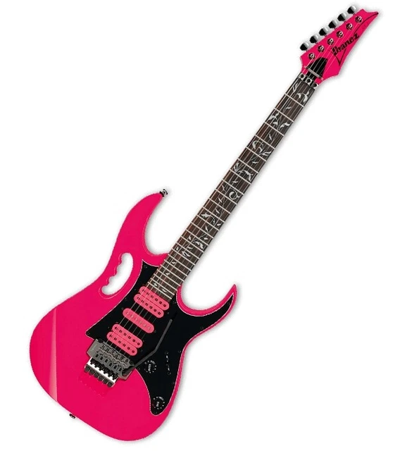 Ibanez JEM JR Special Steve Vai JEMJRSP Electric Guitar In Pink