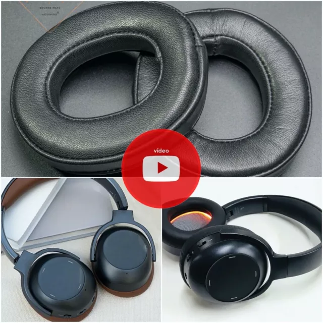 Real Leather Ear Pad Foam Cushion For Beyerdynamic Lagoon ANC Headphone Lambskin