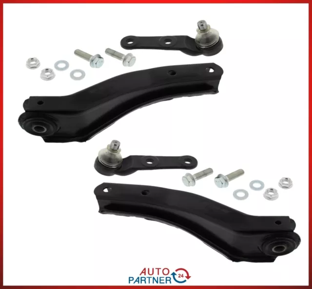 2x Brazo Transversal Delantero para Opel Corsa B Combo Tigra Manillar Set Con