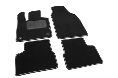 Matten Teppichboden Anti-rutsch Fiat 500e 2020- Limousine Cabrio, Modell 3+1