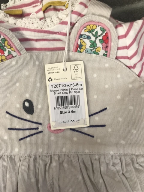 Baby Girls Clothes Bundle Zara Boden TU Nutmeg 6 Items Brand New Age 3-6 Months 3