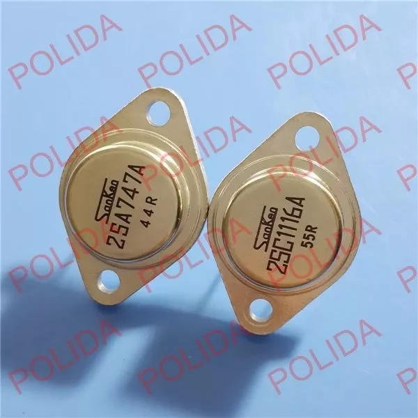 1PAIR OR 2PCS Transistor SANKEN TO-3 2SA747A/2SC1116A A747A/C1116A