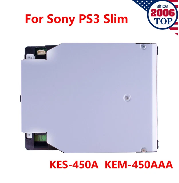 Replacement Blu-Ray DVD Drive for PS3 Slim 120GB CECH-2001A KEM-450AAA KES-450A