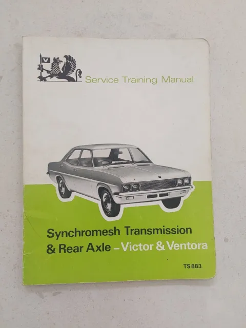 Victor/Ventora Vauxhall Manuale di Assistenza 1968 ts 883 Asse Trasmissione