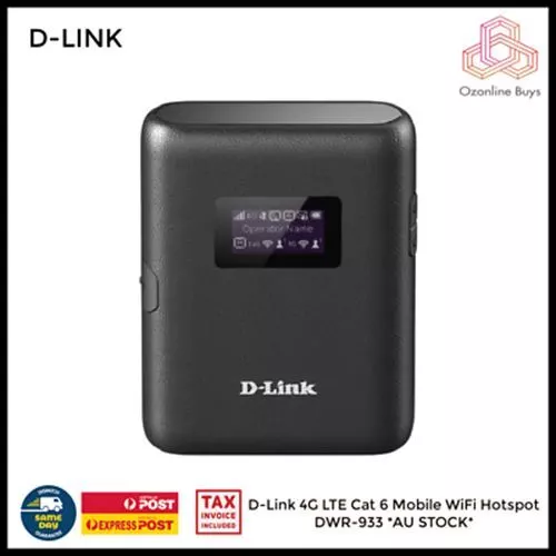 D-Link 4G LTE Cat 6 Mobile WiFi Hotspot DWR-933 *AU STOCK*