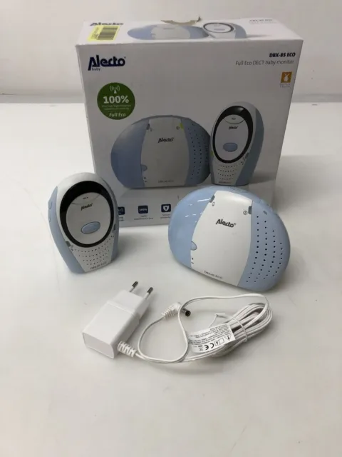 Alecto DBX-85 Digitale Eco DECT Babyphone hohe Reichweite,Unvollständig