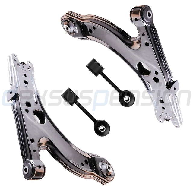 4x Fits 2001-2005 Volkswagen Jetta Golf Front Lower Control Arm Sway Bar End Kit