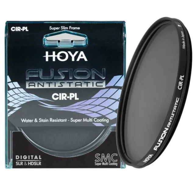 Hoya Fusion 49_82mm Antistatic CPL Filter Slim Polarizing/Polarizer CIR-PL- NEW