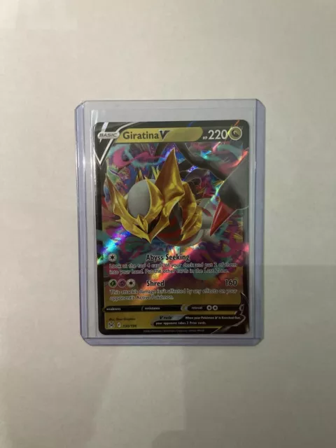 POKEMON GIRATINA V ASTRO 131/196 LOST ORIGIN CARD in Italian