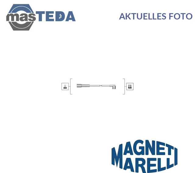 Jeu De Fils D'allumage Magneti Marelli - 5 Bougies - Compatible Golf III, Vento, Ibiza II... (réf. 941319170017)