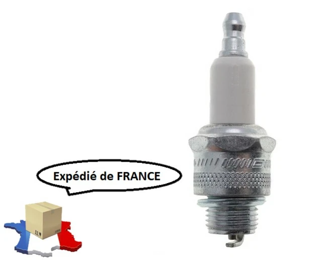 Bougie D'allumage L8RTF/RTC Pour Débroussailleuse, Tronçonneuse, Souffleur - Compatible Nombreuses Marques (Einhell, Ryobi, Etc.)