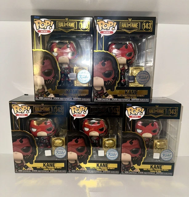Funko POP! WWE Kane Hall Of Fame #143 – Édition Limitée Fanatics Exclusive (5 000 Pièces)