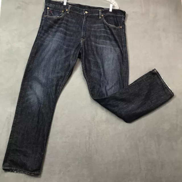 Vtg Polo Ralph Lauren Mens Jeans  Blue Denim 625 Actual Size 42 x 31 Tag 40 x 30