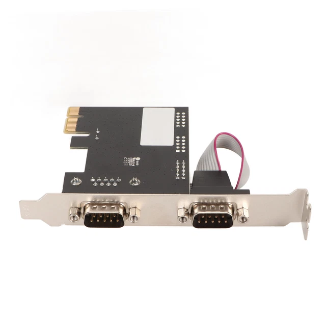 Carte PCI Express Vers Série RS232 - 1 Port DB9 - Compatible Win/Linux - Profil Bas - PEX1S553LP