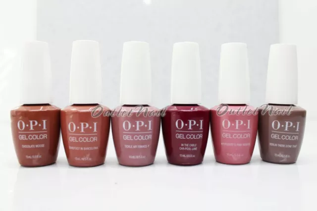 OPI "Make It Iconic" GelColor Collection Fall Famous Polish Color PICK Any