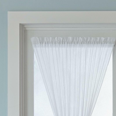 Better Homes & Gardens Crushed Voile Door Curtain Panel, 51X72 3