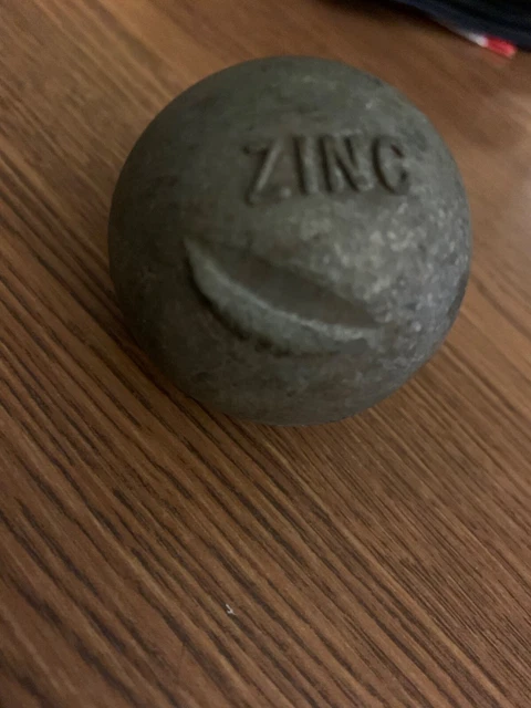 Zinc 1 Pound Ball