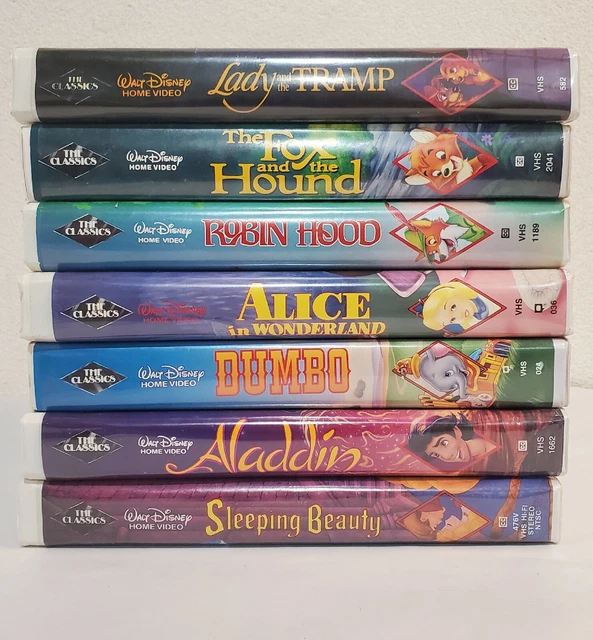 WALT DISNEY THE Classics Collection VHS Tapes Lot Of 7 23.76 PicClick CA