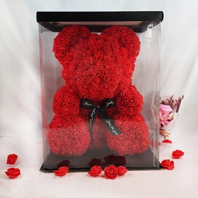 Orso di rose orsetto orsacchiotto per anniversario San Valentino idea regalo