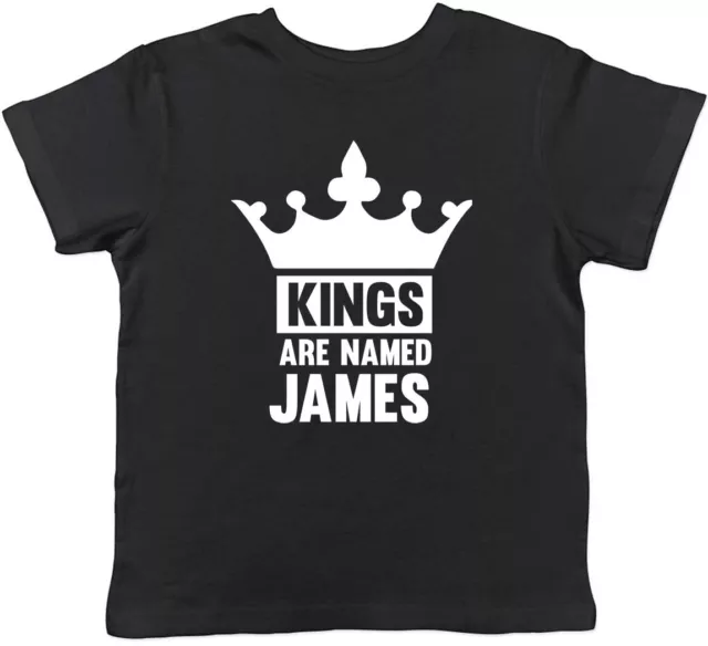 T-shirt personalizzata Kings are Named bambini bambini ragazzi ragazze