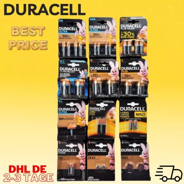 DURACELL ULTRA - PLUS , Batterie in Viele Formen