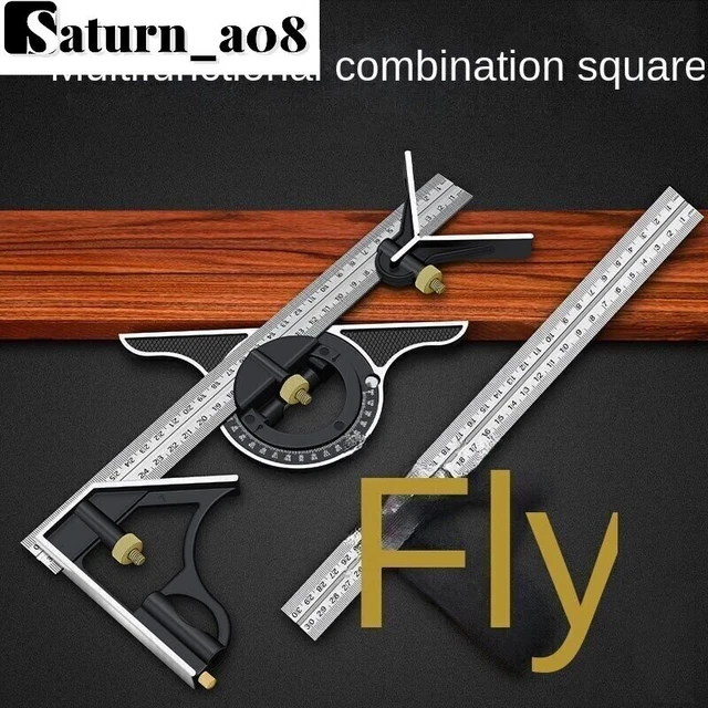 Activity Angle Ruler High Precision Stainless Steel 90 Degree Right Angle Ruler