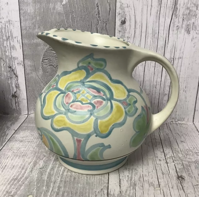 Honiton Pottery Hand Painted Bicton Jug