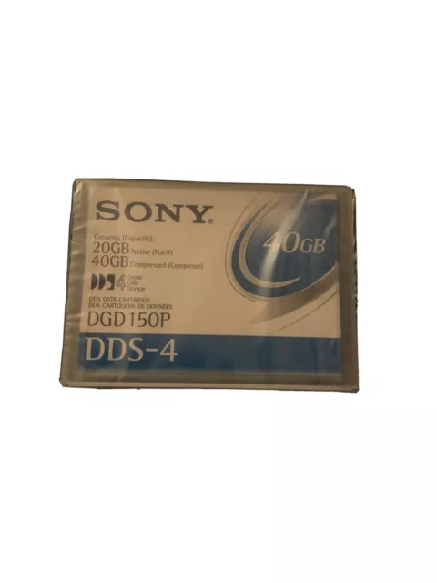 Sony DDS-4 Data Tape Backup Cartridges  DGD 150P 20/40 GB