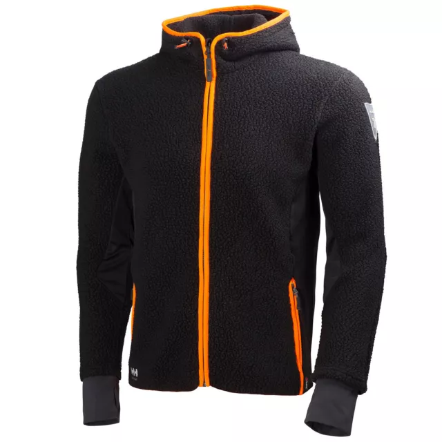 Giacca Pile Polartec Cappuccio Mjolnir Helly Hansen fibra pelliccia work sport