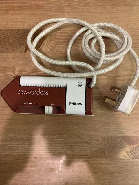 Fer à Repasser Vintage Philips Stewardess HD1165 - Double Tension - Avec Sac