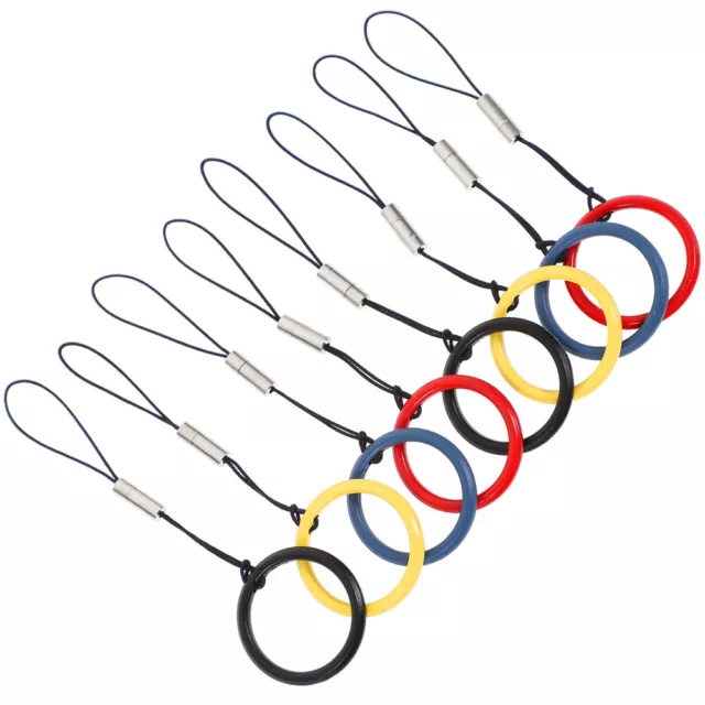 8 Pcs Support De Téléphone Au Poignet Attelle Rings Telphone Mobile Bague