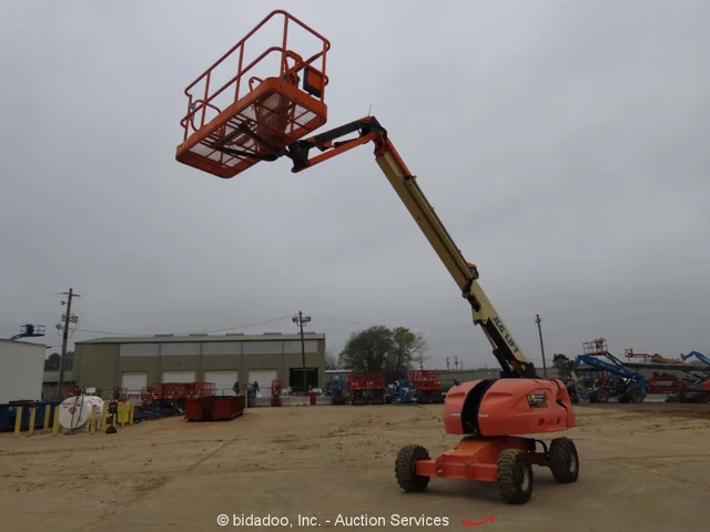 2012 JLG 460SJ 46' 4WD Diesel Telescopic Boom Lift Man Aerial Platform bidadoo