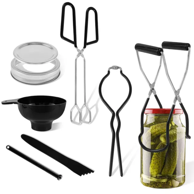 7Pcs Canning Kit Supplies Starter Canning Tools Stainless Steel Canning Rack๓